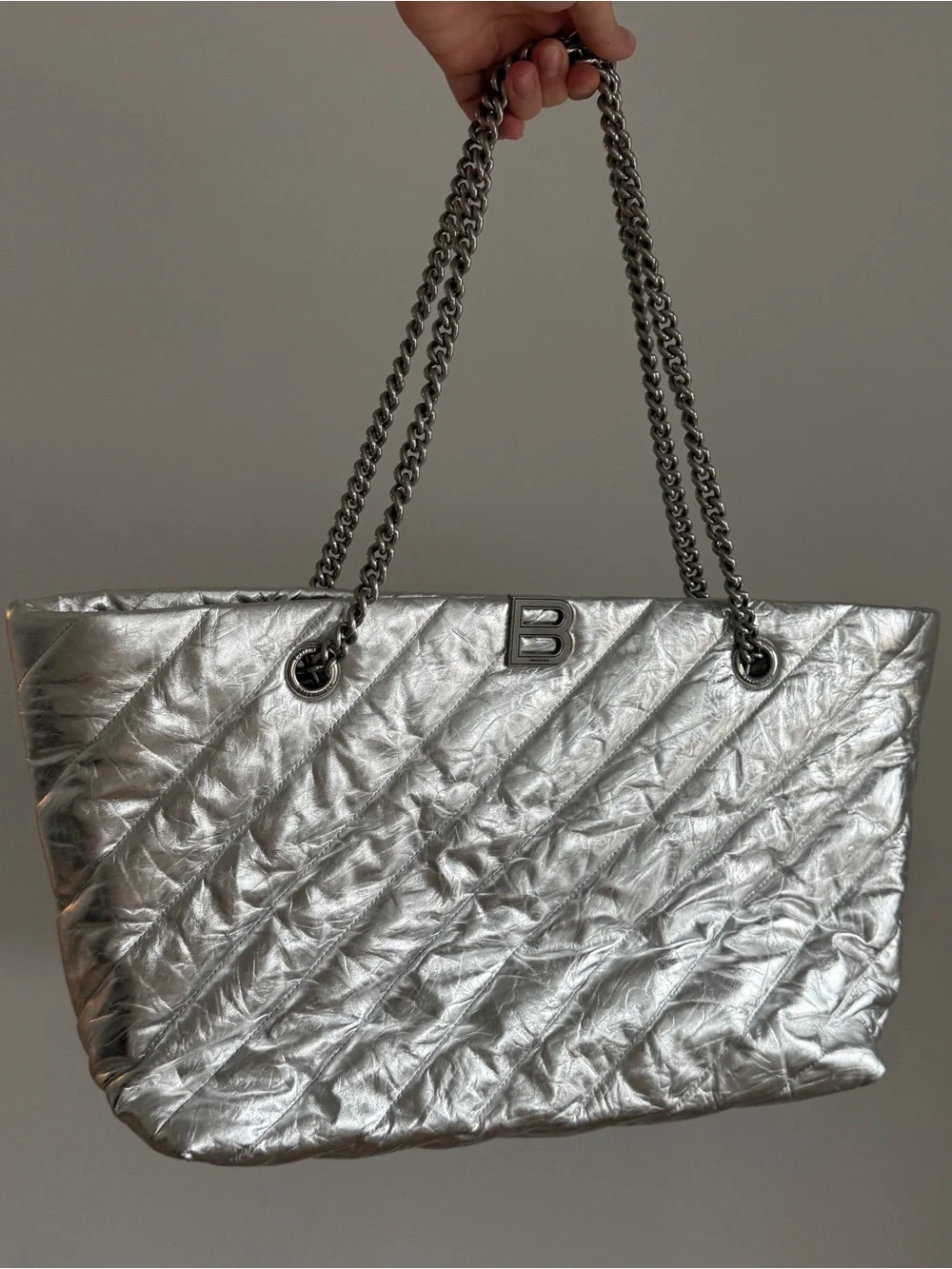 Balenciaga large Crush tote bag